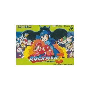 中古ファミコンソフト ロックマン3 (状態：外箱状態難) (箱説あり)｜suruga-ya