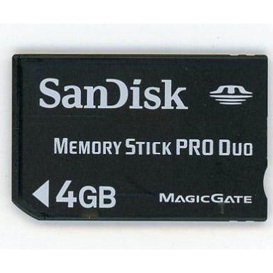 中古PSPハード メモリースティック PRO Duo 4GB [SanDisk]｜suruga-ya