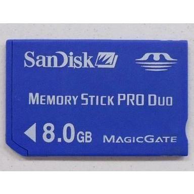 中古PSPハード メモリースティックPRO Duo 8GB(箱説無し/型番