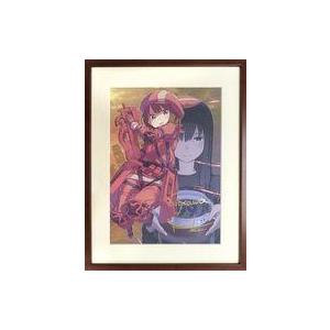 中古原画イラストボード 付属品付)ソードアート・オンライン オルタナティブ ガンゲイル・オンライン 著者＆イラストレータ