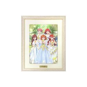 中古原画イラストボード 付属品付)五等分の花嫁 アニメ原画展 額装付き