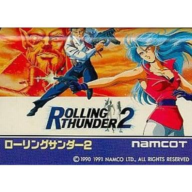 中古メガドライブソフト ローリングサンダー2 (箱説なし 