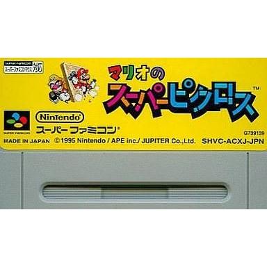 中古スーパーファミコンソフト マリオのスーパーピクロス(PZG) (箱説なし)｜suruga-ya
