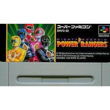 中古スーパーファミコンソフト マイティモーフィン パワーレンジャー 