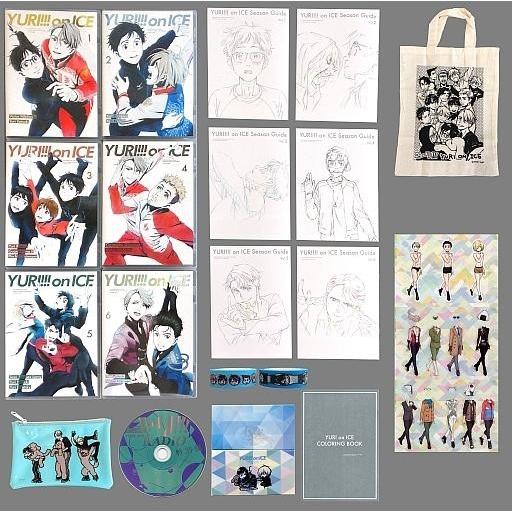 ユーリ!!! on ICE Blu-ray 初回限定版 全6巻セット 中古アニメBlu-ray Disc ユーリ!!! on ICE 初回版 全6巻セット