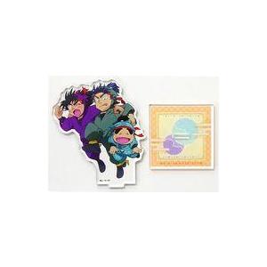 中古アクリルスタンド・アクリルパネル 福富しんべヱ＆浜守一郎＆食満留三郎 アクリルスタンド 「忍たま
