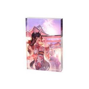 中古雑貨 大神ミオ 泉彩先生描き下ろし二層印刷アクリルブロック