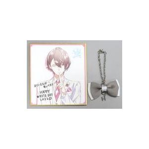 中古雑貨 加賀美ハヤト WhiteDay Gift(複製メッセージ入り色紙＆リボンチャーム) 「バーチャルYouTuber にじさ｜suruga-ya