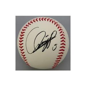 中古ボール 新庄剛志#5(阪神タイガース) プリントサインボール(球団