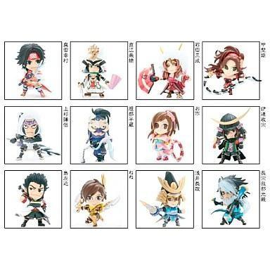 中古トレーディングフィギュア 全12種セット 「戦国無双3 武将ミニフィギュアVol.1」