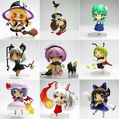 キャラクター フィギュア 3体セット 中古トレーディングフィギュア 全9種セット 「東方蒐集録 第参集