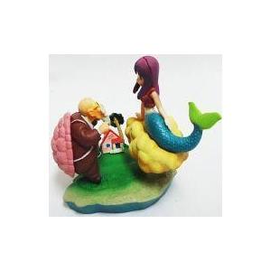 中古トレーディング図形 亀仙人＆マーメードさん ペンキ塗り版 「ドラゴンボールカプセル8〜マジュニアのもの恐ろしさ ドラゴンボールアド ゲーム、おもちゃ-フィギュア本体