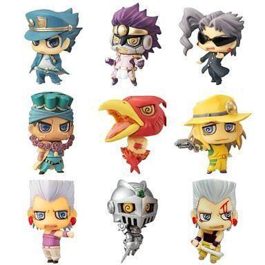 中古トレーディングフィギュア 全9種セット 「キューティーフィギュアマスコット ジョジョの奇妙な冒険 第三部 パート
