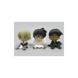中古トレーディングフィギュア 名探偵コナン ちぢませ隊 つめあわセット(3種セット) 週刊少年サンデー2018年1月号応募者全員