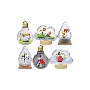 中古トレーディングフィギュア 全6種セット 「SNOOPY WEATHER Terrarium」