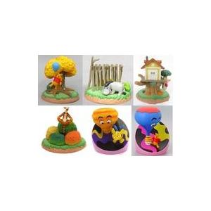 中古トレーディングフィギュア 全6種セット 「プーさんのハニーハント