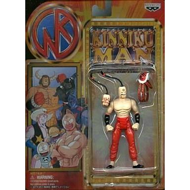 年代物 昭和レトロ ラーメンマン キン肉マン ローラー付き フィギュア