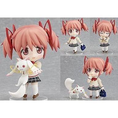 中古フィギュア ねんどろいど 鹿目まどか 制服Ver. ワンダー