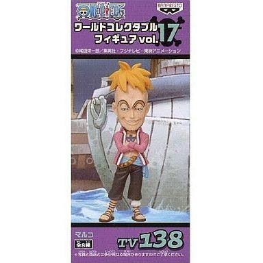 中古フィギュア マルコ 「ワンピース」 ワールドコレクタブルフィギュア vol.17 TV138｜suruga-ya