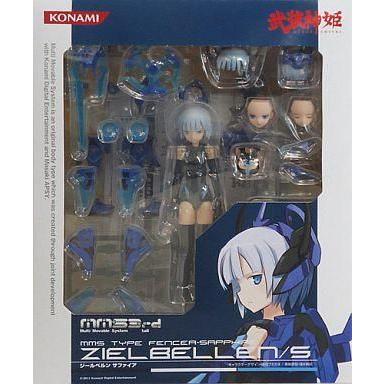 中古フィギュア 剣士型MMS ジールベルン サファイア 「武装神姫」 アクションフィギュア 電撃屋限定