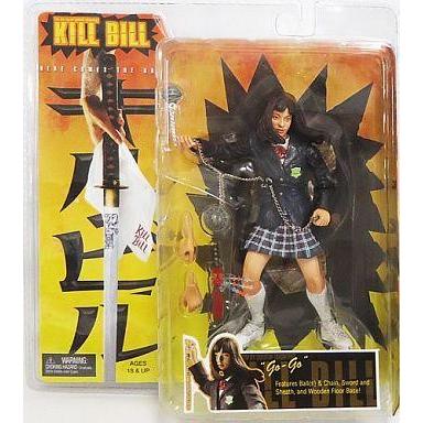 ネカ　キルビル　タランティーノ　ゴーゴー夕張　2点セット 中古フィギュア GoGo夕張 「KILL BILL-キルビル-」 塗装済み完成品