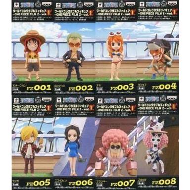 中古フィギュア 全8種セット 「ワンピース」 ワールドコレクタブルフィギュア〜ONE PIECE FILM Z〜 vol.1