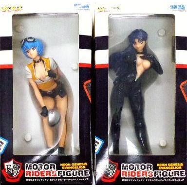 中古フィギュア 全2種セット 「新世紀エヴァンゲリオン」 エクストラモーターライダースフィギュア