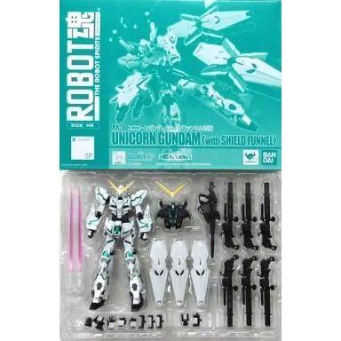 中古フィギュア ROBOT魂 ＜SIDE MS＞ RX-0 ユニコーンガンダム(シールドファンネル装備) 「機動戦士ガン