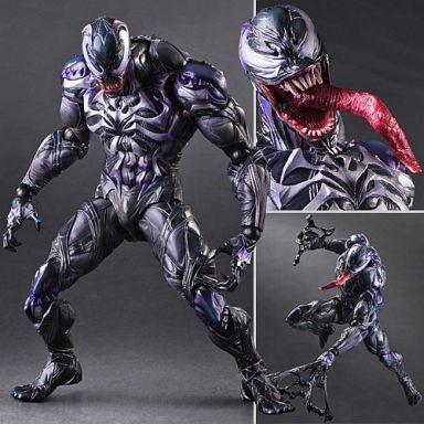 中古フィギュア MARVEL UNIVERSE VARIANT PLAY ARTS改 ヴェノム 「スパイダーマン」｜suruga-ya