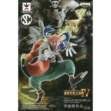 中古フィギュア バギー 「ワンピース」 SCultures BIG 造形王頂上決戦4 vol.4
