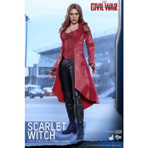 中古フィギュア スカーレット・ウィッチ 「シビル・ウォー/キャプテン・アメリカ」 ムービー・マスターピース 1/6 ア
