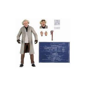 中古フィギュア ドク エメット・ブラウン 「バック・トゥ・ザ・フューチャー」 アルティメット 7インチ アクシ