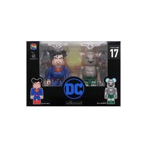 中古フィギュア Be Rbric ベアブリック 100 17 スーパーマン ドゥームズデイ 2体セット