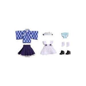 中古フィギュア ねんどろいどどーる おようふくセット(和風メイド 雪色)