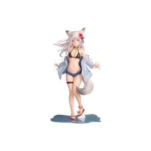 中古フィギュア 華音 illustrated by 秋乃える 「ケモミミ学園 〜水泳部員募集中!〜」 1/7 PMMA製