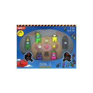 中古フィギュア クルーメイト フィギュア 8PACK DELUXE BOX 「Among Us