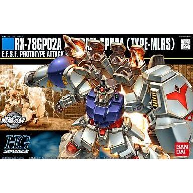 中古プラモデル 1/144 HGUC RX-78GP02A ガンダム試作2号機(MLRS仕様) 「機動戦士ガンダム0083 STAR