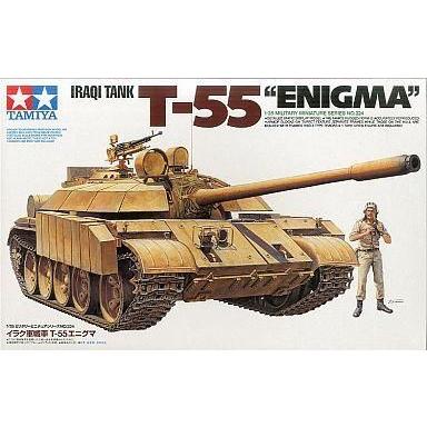 中古プラモデル 1/35 イラク共和国軍特車 T55難問 「ミリタリー細密画続きもの No.324」 見せびらかす ゲーム、おもちゃ-ミリタリー模型-模型、プラモデル