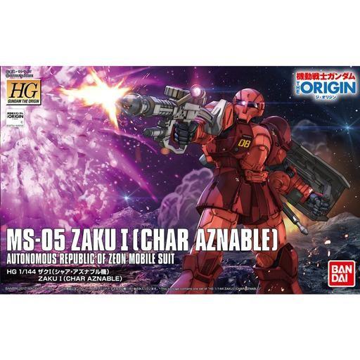 中古プラモデル 1/144 HG MS-05B ザクI(シャア・アズナブル機) 「機動戦士ガンダム THE ORIGIN」 [