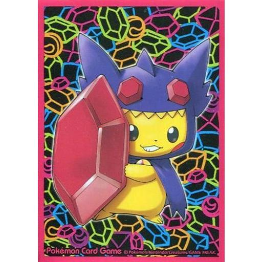 中古サプライ ポケモンカードゲーム デッキシールド スリーブ メガヤミラミのポンチョを着たピカチュウ ポケモンセンター限 駿河屋ヤフー店 通販 Yahoo ショッピング