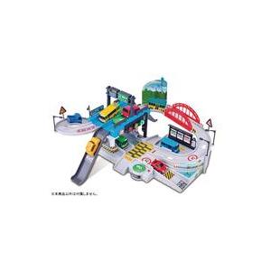 新品おもちゃ くねくね道路＆信号機プレイセット 「ちびっこバス タヨ