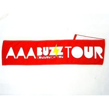 タオル・手ぬぐい (男性) AAA マフラータオル (レッド) 「AAA Buzz Communication Tour 2011」