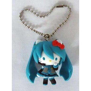 中古キーホルダー・マスコット(キャラクター) 初音ミク ハローキティA 
