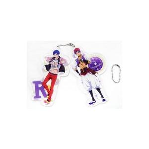 中古キーホルダー・マスコット(キャラクター) 竜ヶ崎怜 アクリルチャームセット(2個セット) 「Free!」 京アニショップ限定