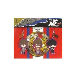 中古ストラップ(キャラクター) 明智吾郎＆主人公 ラバーストラップ 