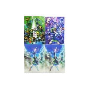 中古ポスター ゼルダの伝説ポスター4枚セット 25周年記念＆スカイ