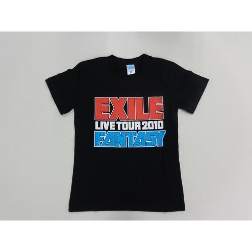 中古Tシャツ(男性アイドル) EXILE FANTASY ツアーTシャツ ブラック XS