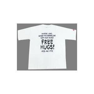 中古Tシャツ(男性アイドル) Kis-My-Ft2 Tシャツ ホワイト 「Kis-My-Ft2 LIVE TOUR 2019 FREE