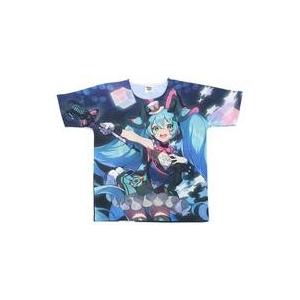 中古Tシャツ(キャラクター) メインビジュアル フルグラフィックTシャツ フルカラー XLサイズ 「初音ミク マジカ｜suruga-ya