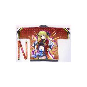 中古衣類 フェイト・テスタロッサ 法被(はちまき付き) レッド XLサイズ 「魔法少女リリカルなのは リリカ